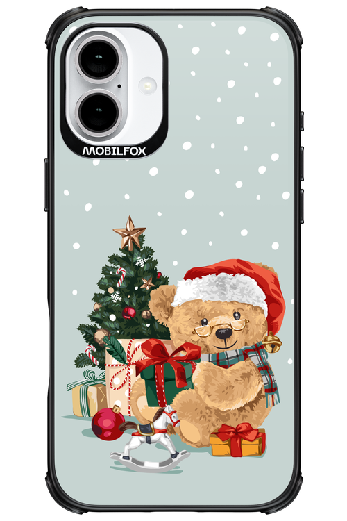 Merry Christmas Bear - Apple iPhone 16 Plus