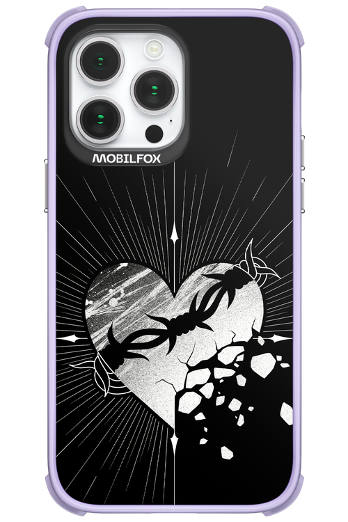 Fehér Szív - Apple iPhone 14 Pro Max