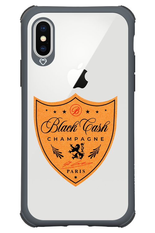 Black Cash Champagne - Apple iPhone XS