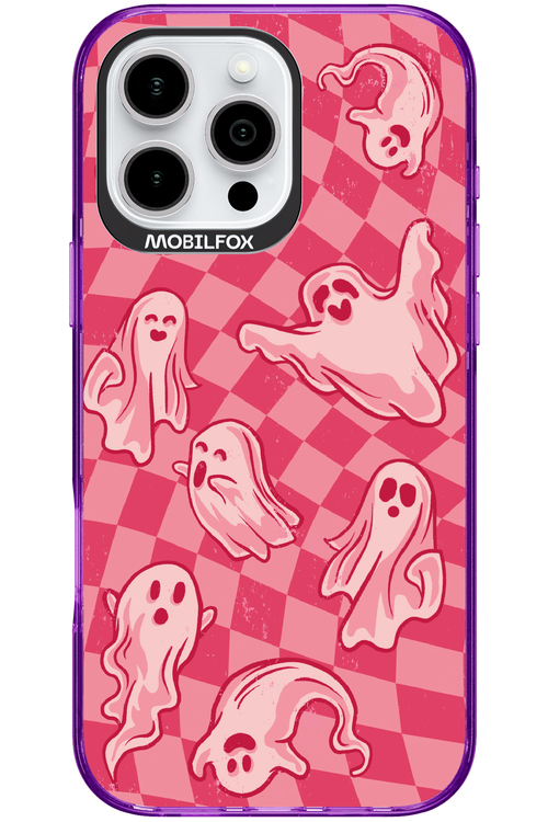 Strawberry Ghosts - Apple iPhone 16 Pro Max
