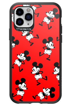 Iconic Mouse (red pattern) - Apple iPhone 11 Pro