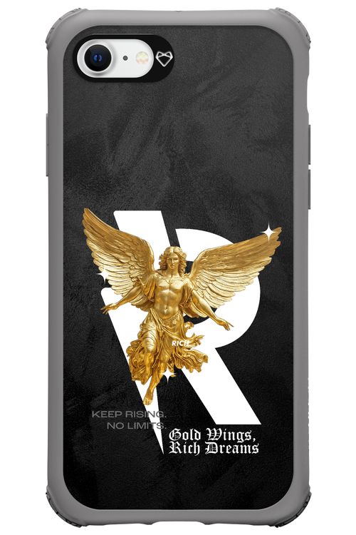 Gold Wings - Apple iPhone 8