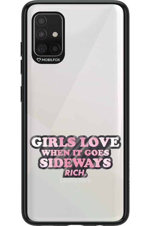 When it goes sideways - Samsung Galaxy A51