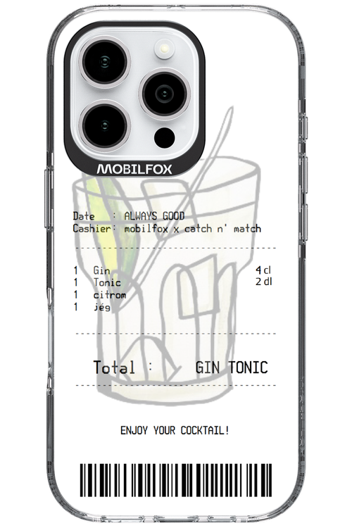 gin tonik - Apple iPhone 16 Pro