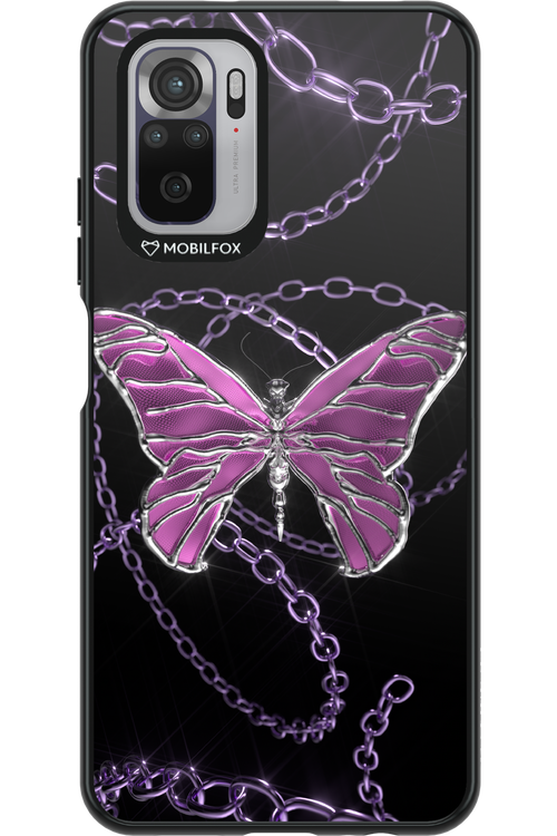 Butterfly Necklace - Xiaomi Redmi Note 10