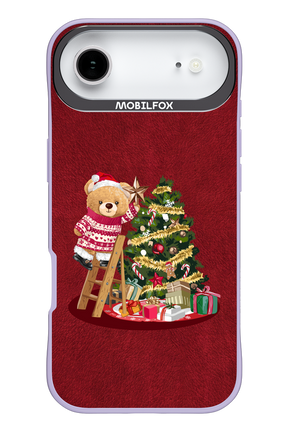 Christmas Bear (Burgundy) - Apple iPhone 17 Air
