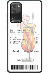 sex on the beach koktél - Samsung Galaxy Note 20