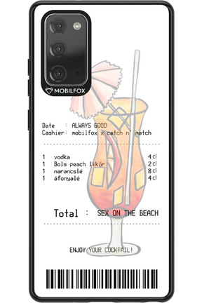 sex on the beach koktél - Samsung Galaxy Note 20
