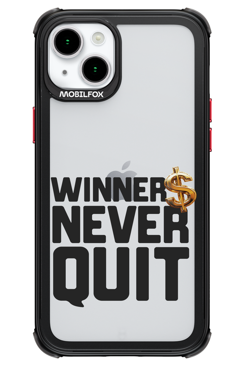 Winners Never Quit - Apple iPhone 15 Plus