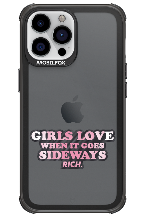 When it goes sideways - Apple iPhone 13 Pro Max