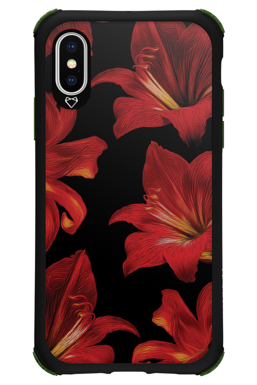 Amaryllis Noir - Apple iPhone X