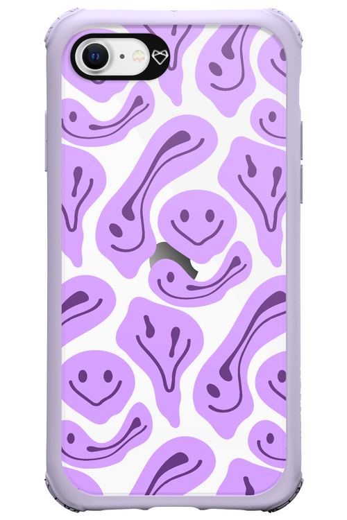 Fluid Smiley Purple - Apple iPhone SE 2022