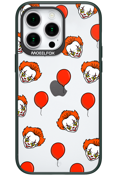 Mystery Clown (Transparent) - Apple iPhone 15 Pro Max