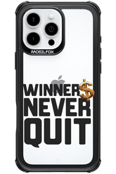 Winners Never Quit - Apple iPhone 16 Pro Max