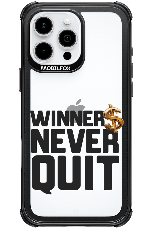 Winners Never Quit - Apple iPhone 16 Pro Max