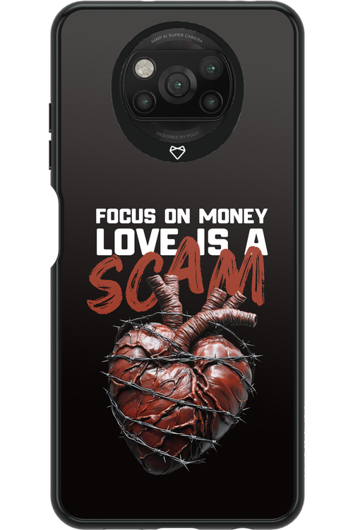 Focus on money, love is a scam - Xiaomi Poco X3 NFC