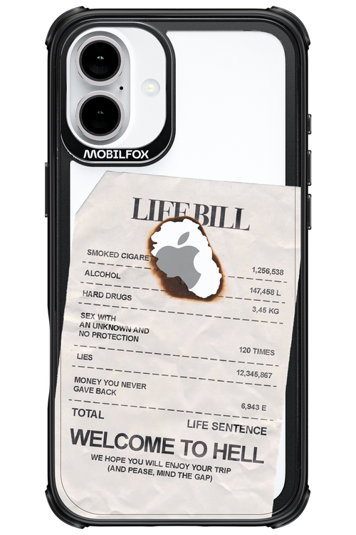 Life Bill - Apple iPhone 16 Plus