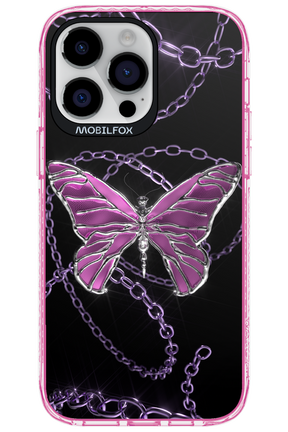 Butterfly Necklace - Apple iPhone 14 Pro Max