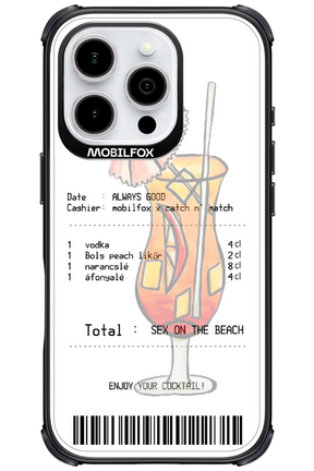 sex on the beach koktél - Apple iPhone 16 Pro