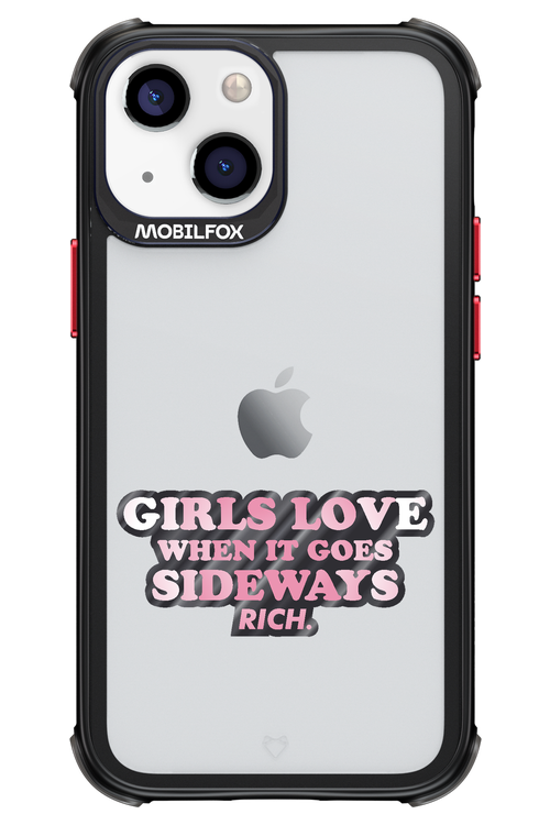 When it goes sideways - Apple iPhone 13 Mini