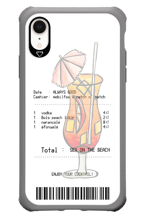 sex on the beach koktél - Apple iPhone XR