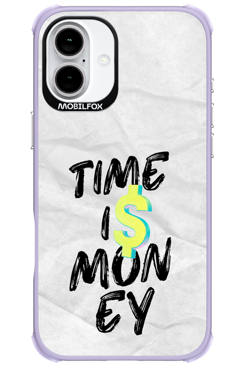 Time Is Money - Apple iPhone 16 Plus