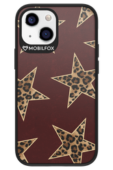 Wild Stars Burgundy - Apple iPhone 13 Mini