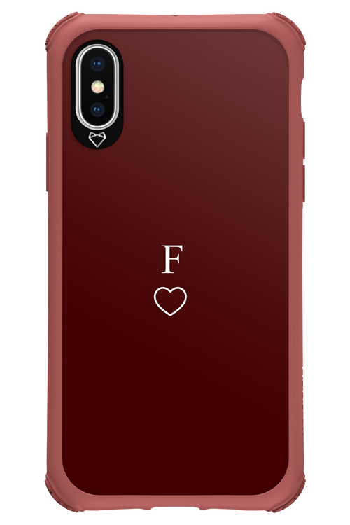 F Burgundia 2.0 - Apple iPhone X