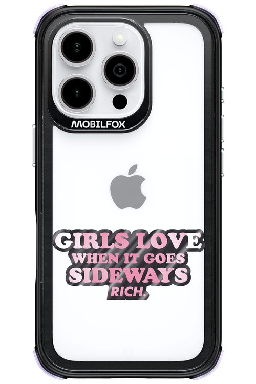 When it goes sideways - Apple iPhone 16 Pro