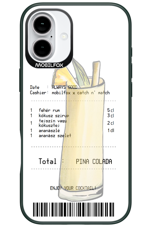 pina colada koktél - Apple iPhone 16 Plus
