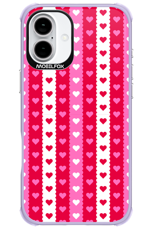 Christmas Heart Biscuit - Apple iPhone 16 Plus