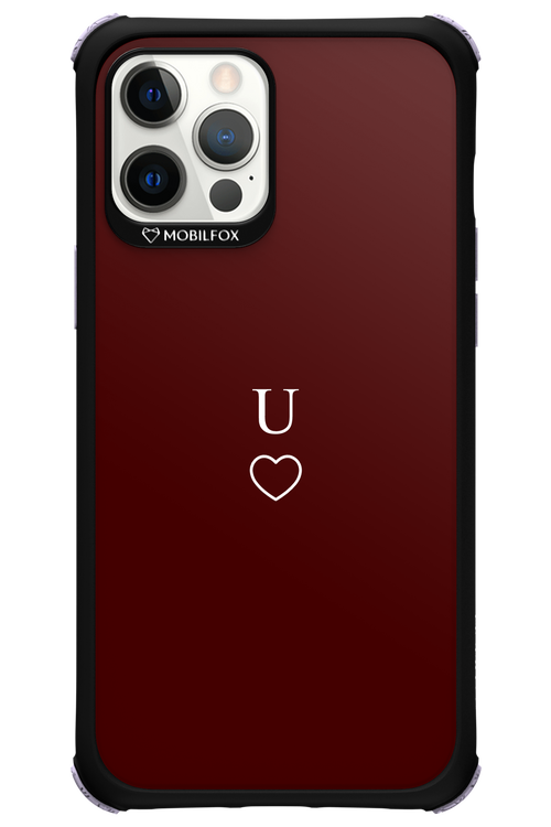 U Burgundia 2.0 - Apple iPhone 12 Pro Max