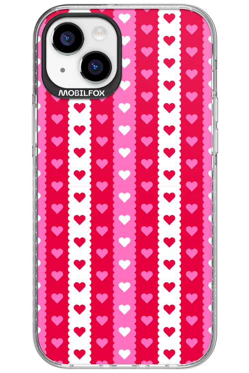 Christmas Heart Biscuit - Apple iPhone 15 Plus