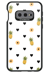 Ananas Heart White - Samsung Galaxy S10e