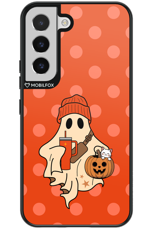 Ghost Girl (Orange) - Samsung Galaxy S22