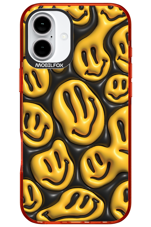 Acid Smiley - Apple iPhone 16 Plus