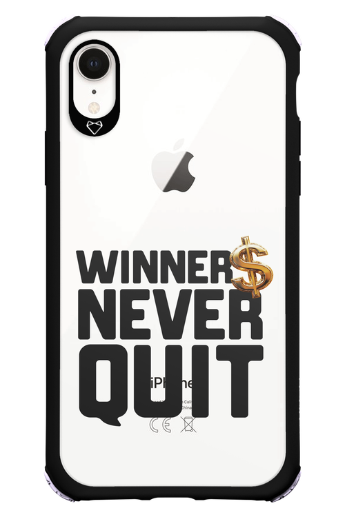 Winners Never Quit - Apple iPhone XR