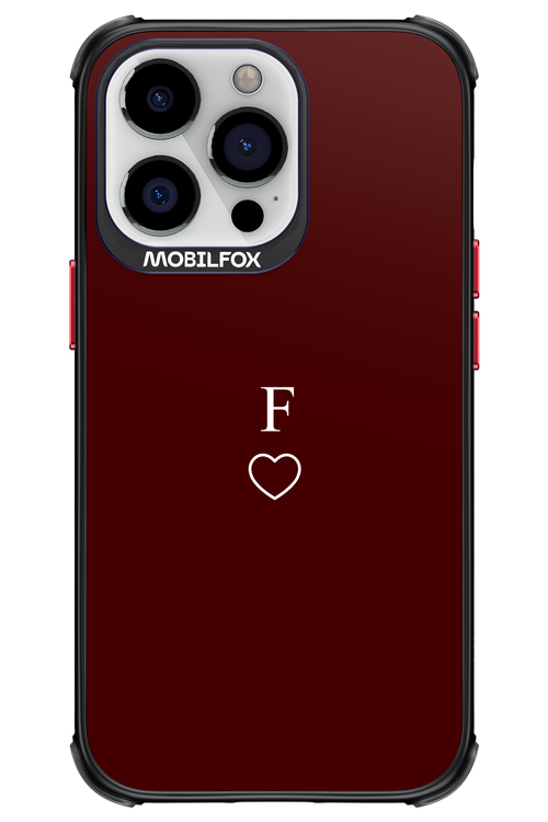 F Burgundia 2.0 - Apple iPhone 13 Pro