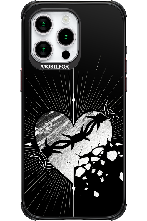 Fehér Szív - Apple iPhone 15 Pro Max