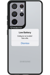 Very Low Battery - Samsung Galaxy S21 Ultra