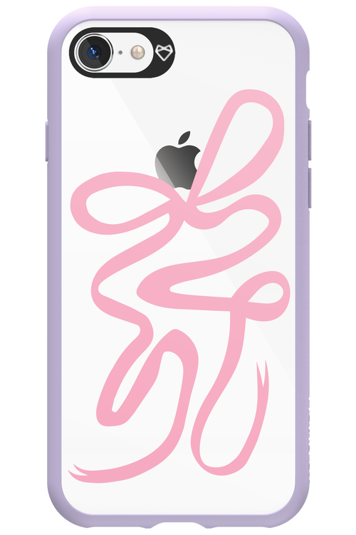 Pink Bow - Apple iPhone 8