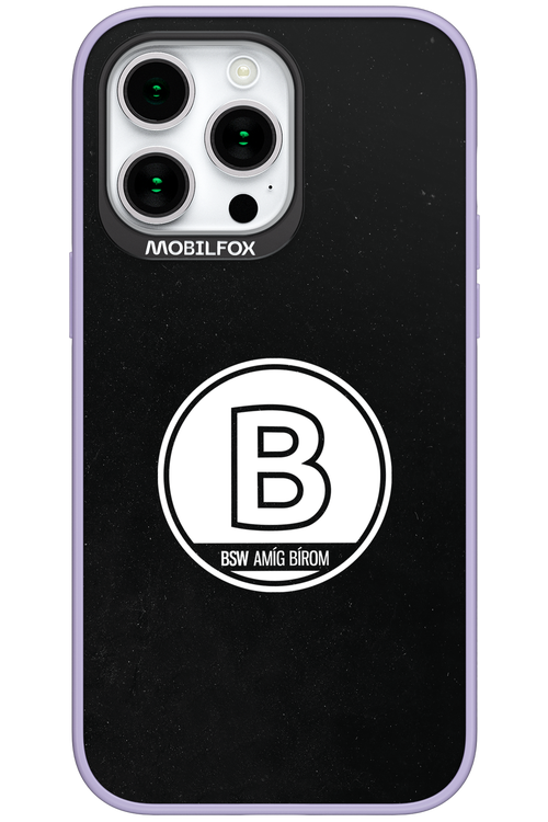 Amig bírom Black - Apple iPhone 15 Pro Max