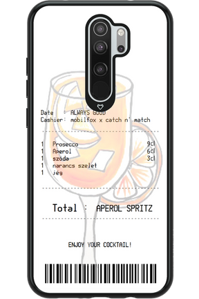 aperol spritz koktél - Xiaomi Redmi Note 8 Pro