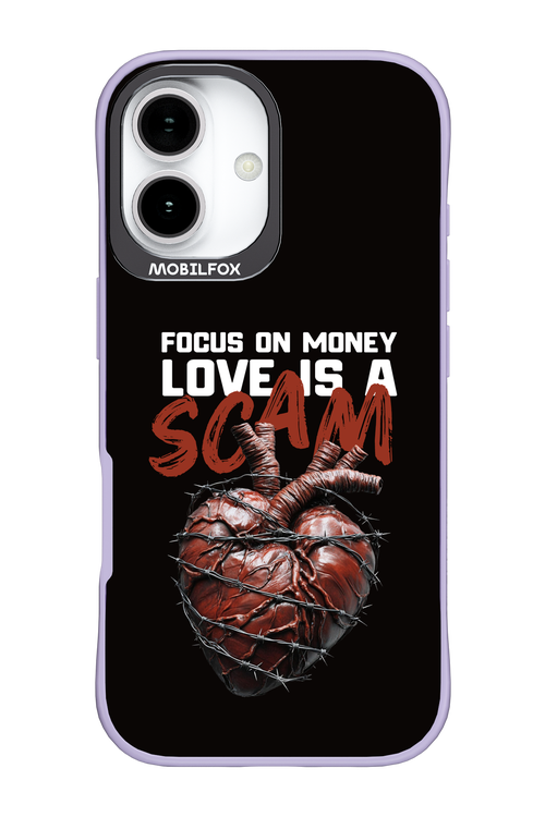 Focus on money, love is a scam - Apple iPhone 17