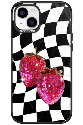 Disco Strawberry 2.0 - Apple iPhone 15 Plus