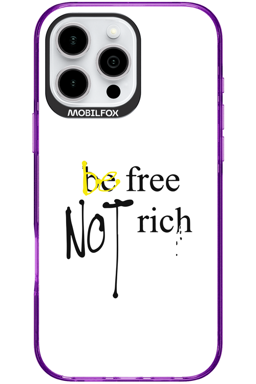 Be Free White - Apple iPhone 16 Pro Max