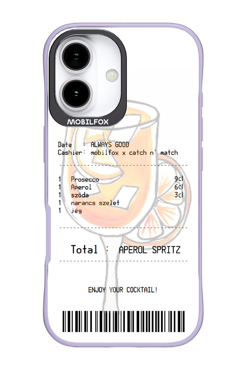 aperol spritz koktél - Apple iPhone 17