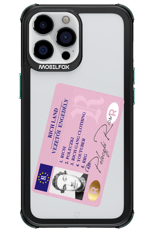 Vezetői engedély - Apple iPhone 13 Pro Max