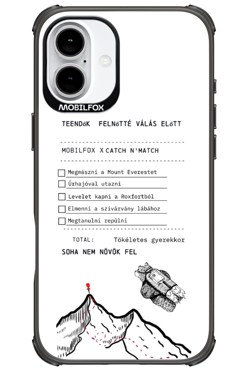 teendők felnőtté válás előtt - Apple iPhone 16 Plus