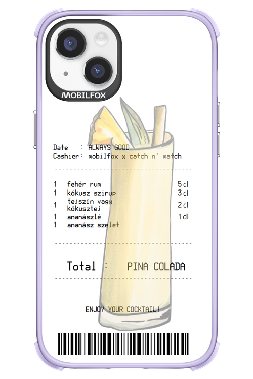 pina colada koktél - Apple iPhone 14 Plus